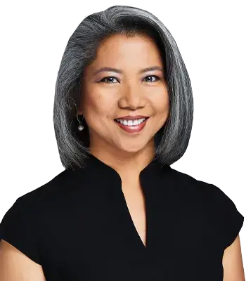 Portrait of Rela Manigsaca, Broker Associate.