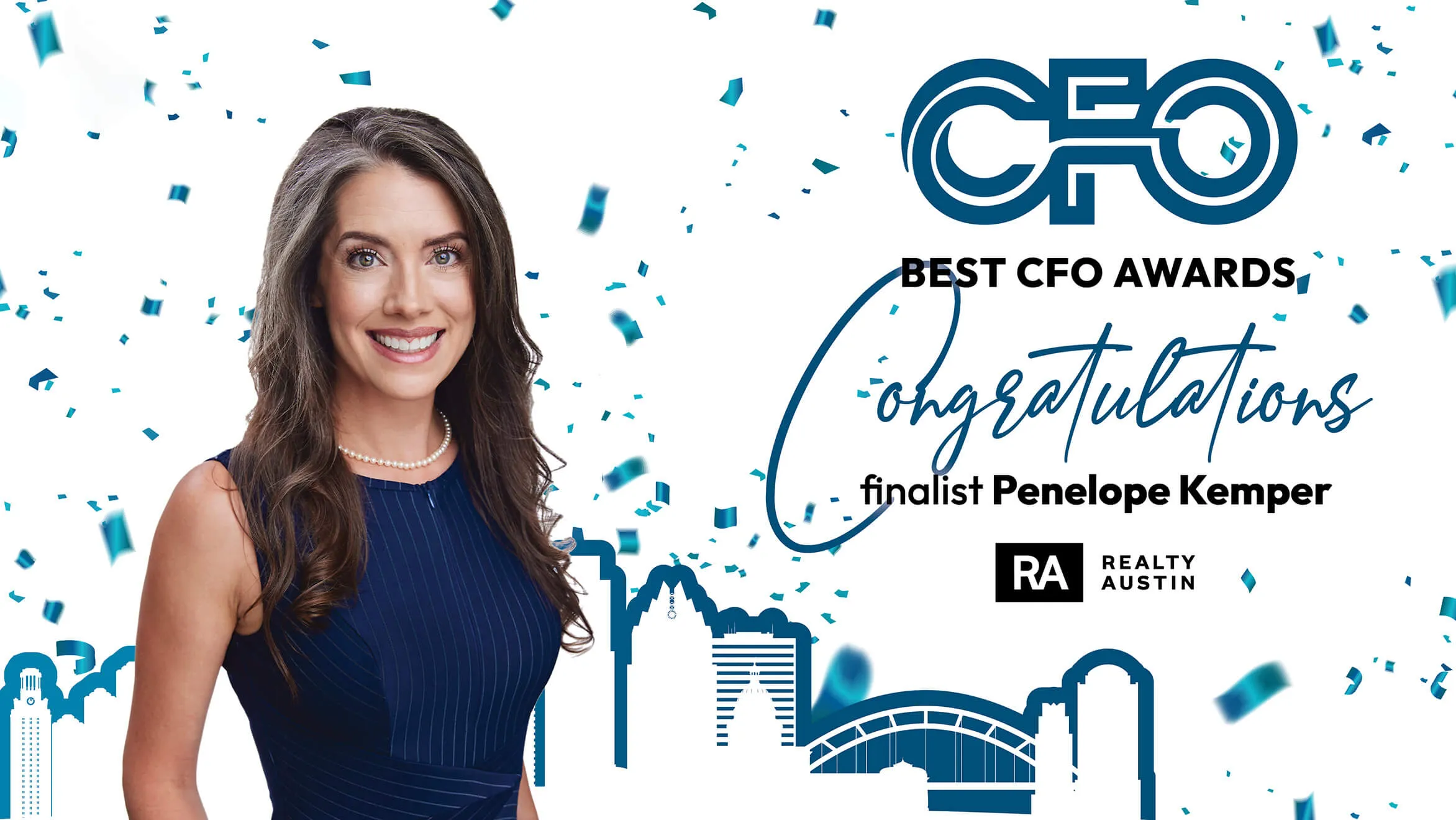 Penelope Kemper: Revolutionizing Real Estate Finance | Best CFO Awards 2023 - Realty Austin