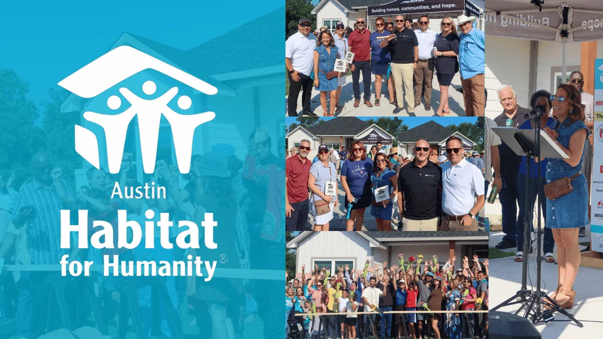Realty Austin Compass Dedicates its 12th Austin Habitat for Humanity Home