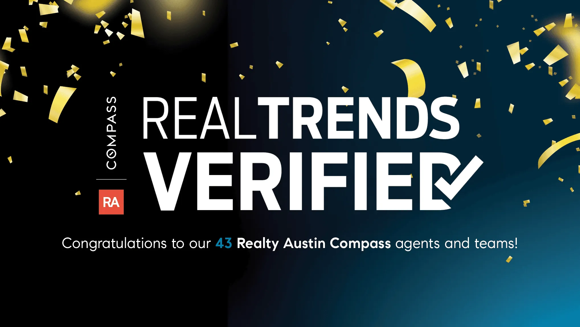Realty Austin Compass Agents and Teams Named to 2025 RealTrends Verified List